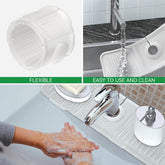 Kitchen sink splash guard -45x14cm